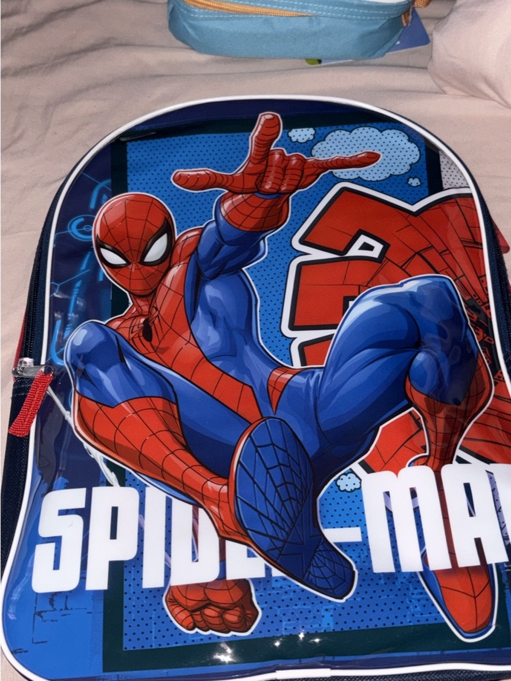 Marvel Spider-Man Backpack in Blue and Red